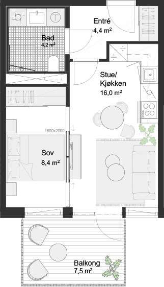 Plantegning 1